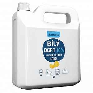 ALLNATURE Bílý ocet 10 % s vůní citrónu 5 l