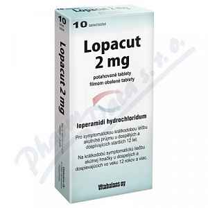 Lopacut 2 mg perorální tablety film  10 x 2 mg