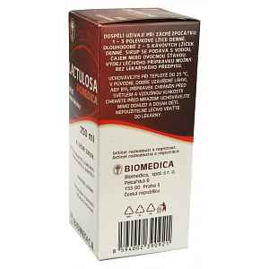 Lactulosa Biomedica perorální sirup 1 x 250 ml 50 %