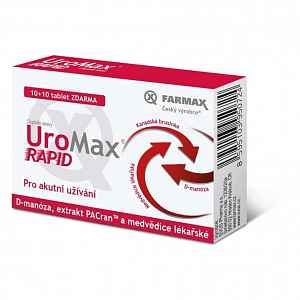 UroMax Rapid 10 + 10 tablety zdarma