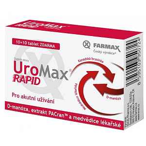 UroMax Rapid 10 + 10 tablety zdarma