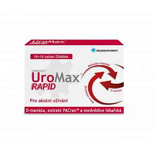 UroMax Rapid 10 + 10 tablety zdarma