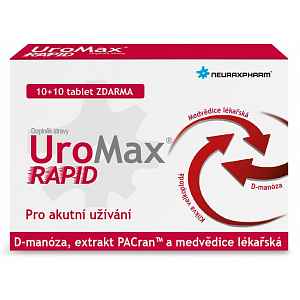 UroMax Rapid 10 + 10 tablety zdarma