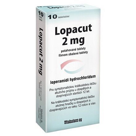 Lopacut 2 mg perorální tablety film  10 x 2 mg