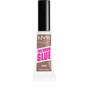 NYX Professional Makeup The Brow Glue gel na obočí odstín 02 Taupe 5 g