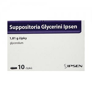 Suppositoria Glycerini Ipsen 1,81g 10 čípků