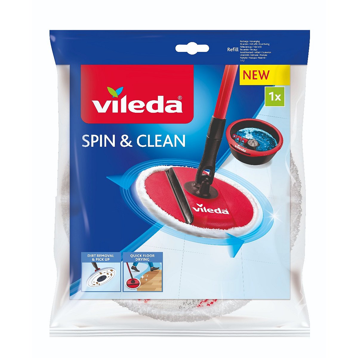 Vileda Spin & Clean náhrada