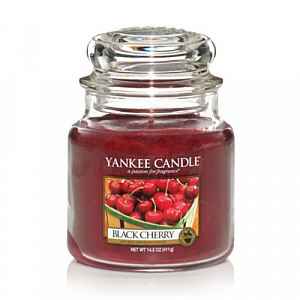 Yankee Candle Black Cherry vonná svíčka Classic střední 411 g