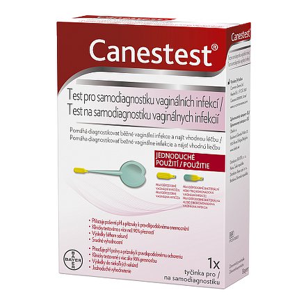 Canestest test pro samodiagnostiku vagin.infekcí 1ks