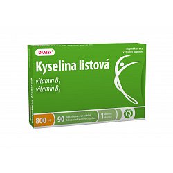Dr.Max Kyselina listová 800 µg 90 tablet