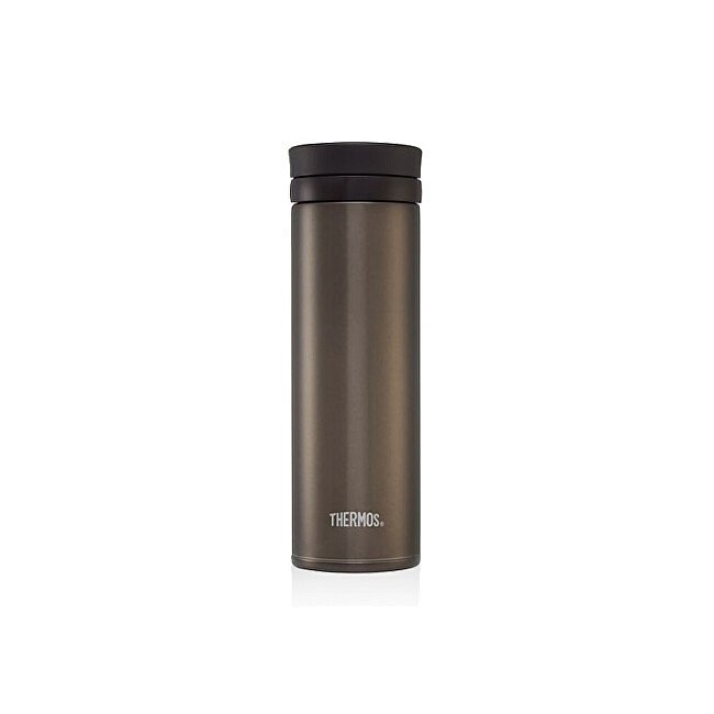 Mobilní termohrnek - metalicky hnědá 350 ml