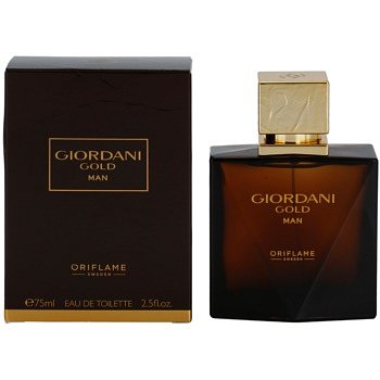 Oriflame Giordani Gold Man toaletní voda pro muže 75 ml