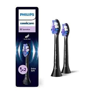 Philips Sonicare Sensitive Standard HX6052/88 náhradní hlavice 2 ks černé