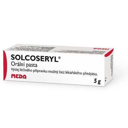 Solcoseryl orální pasta 5 gm