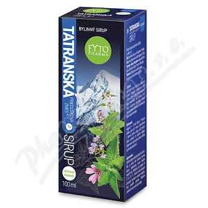 Tatranská průduš.směs Bylin.sirup 100ml Fytophar.