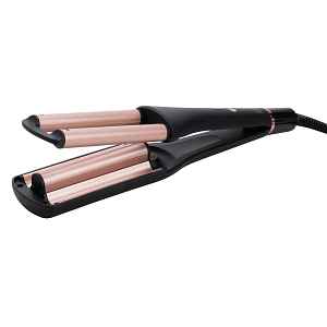 Trojkulma na vlasy Kiepe Professional Home Precision Triwave Styler - černá (8450)