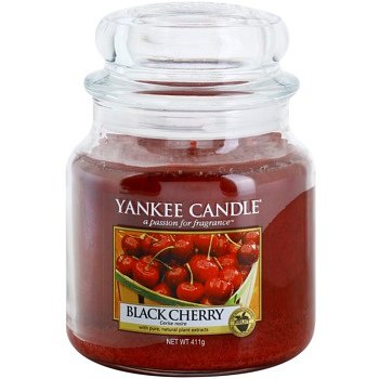 Yankee Candle Black Cherry vonná svíčka Classic střední 411 g
