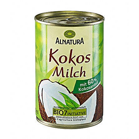 Alnatura BIO Kokosové mléko 400ml
