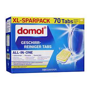 Domol Tablety do myčky All in One XL 70 ks