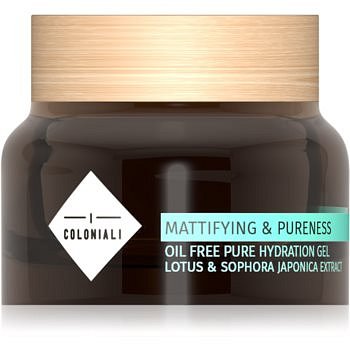 I Coloniali Mattifying & Pureness matující gel s hydratačním účinkem pro normální až smíšenou pleť 50 ml