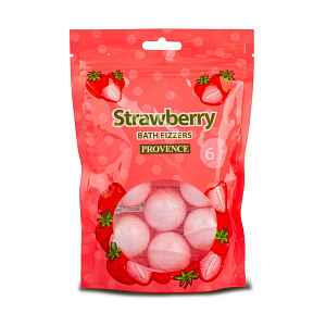 Provence Šumivá bomba do koupele Jahoda 20x6 g