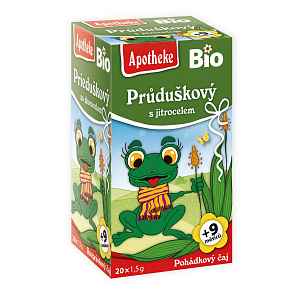 POHÁDKOVÝ ČAJ BIO Průduškový s jitrocelem 20 x 1,5g