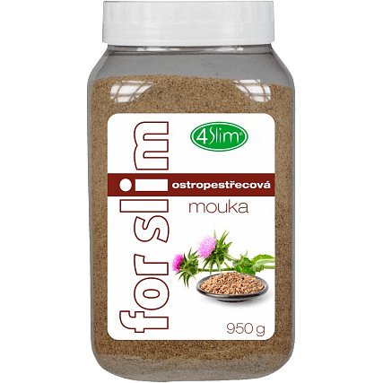 4slim Mouka ostropestřecová 950g