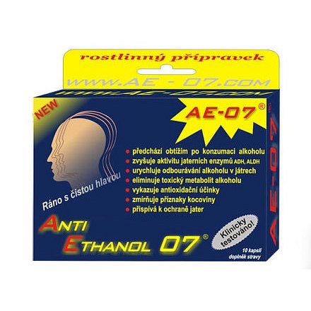 Anti Ethanol 07 AE-07 5x2kapsle