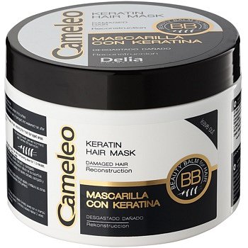 Delia Cosmetics Cameleo BB keratinová maska pro poškozené vlasy  500 ml