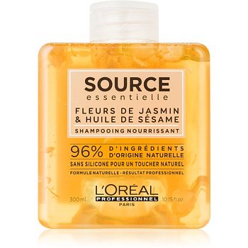 L’Oréal Professionnel Source Essentielle Jasmine Flowers & Sesame Oil vyživující šampon pro suché a zcitlivělé vlasy  300 ml