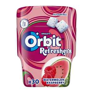 Orbit Žvýkačky Refreshers Meloun a malina 67 g