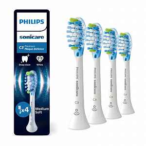 Philips Sonicare Premium Plaque Defence HX9044/87 náhradní hlavice 4 ks