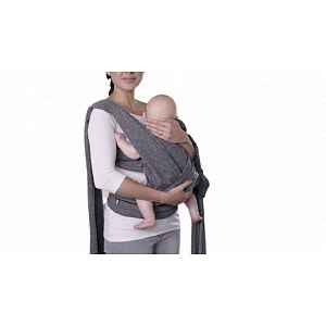 CHICCO Nosič dětí / šátek Boppy Comfy Fit Grey 2v1