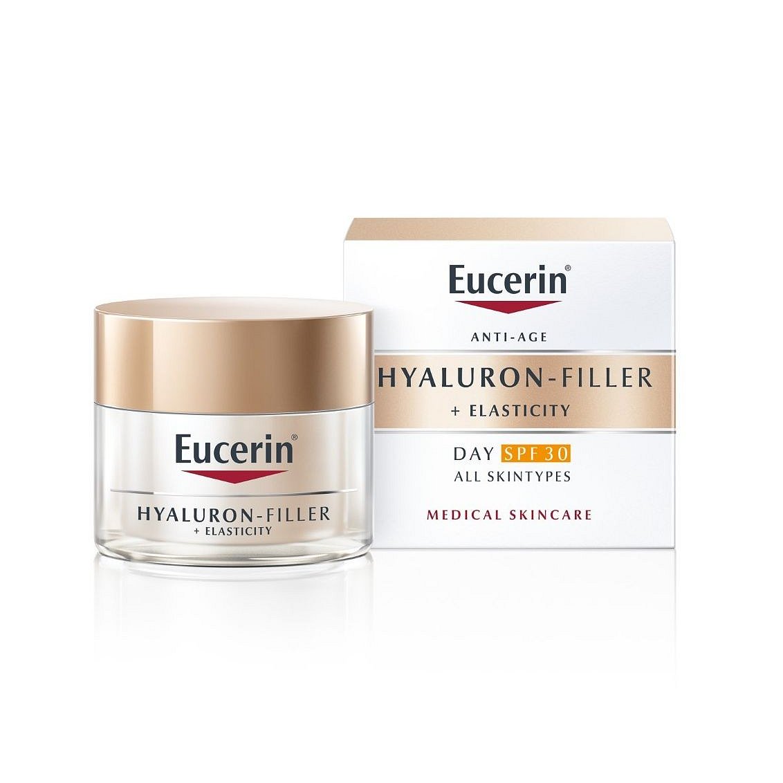 Eucerin Hyaluron-Filler + Elasticity denní krém SPF30 50 ml