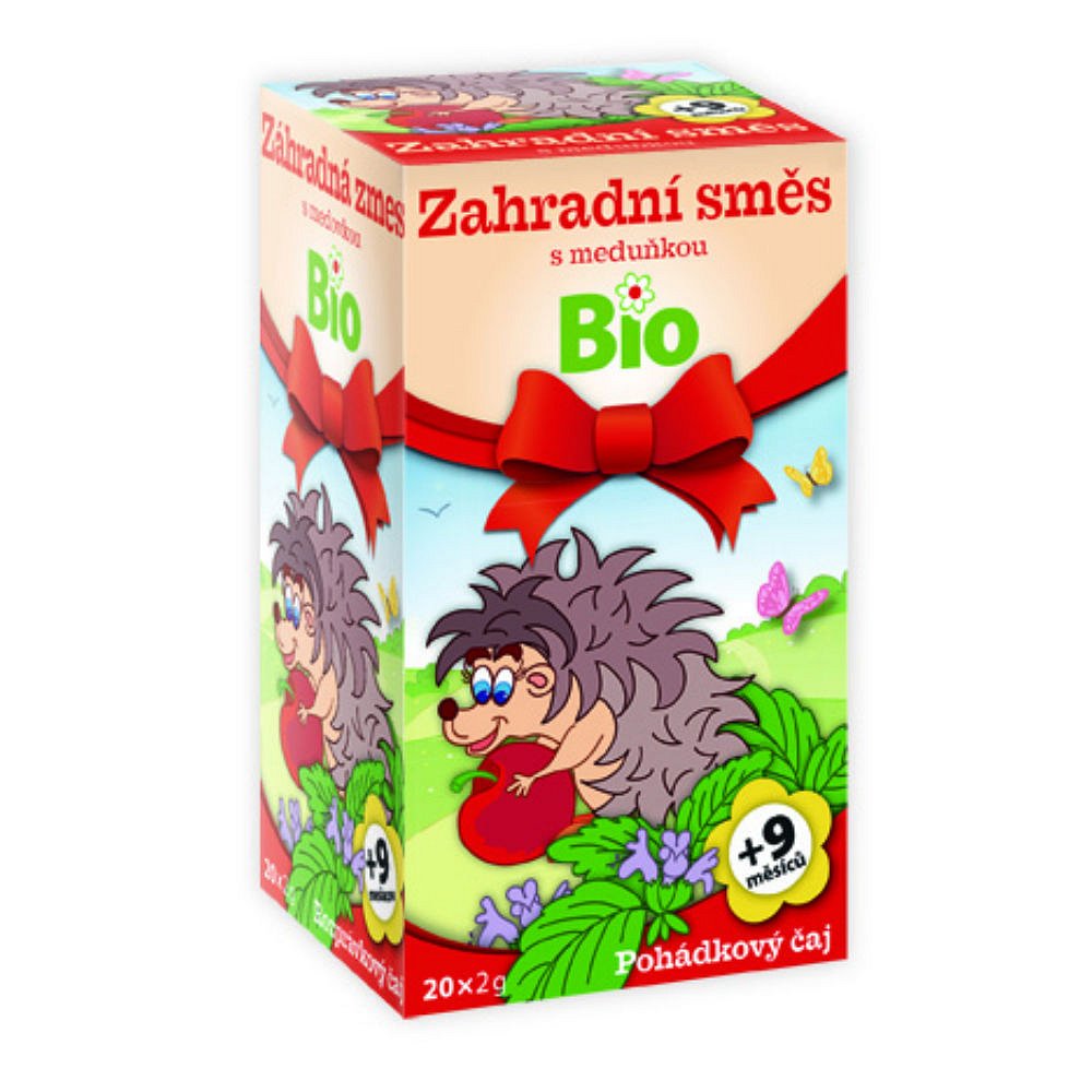 POHÁDKOVÝ ČAJ BIO Zahradní směs s meduňkou 20 x 2g