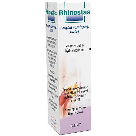 Rhinostas 1mg/ml nosní sprej/roztok 10ml