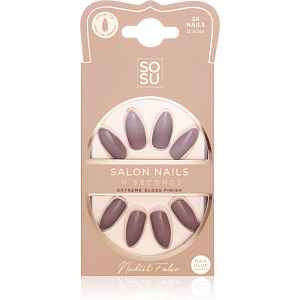 SOSU Cosmetics Salon Nails umělé nehty odstín Nudist 24 ks