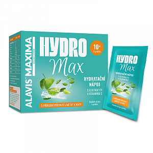 Alavis Maxima HydroMax hydratační nápoj 10x8 g lime/máta