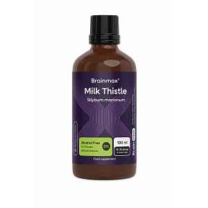 BrainMax BrainMax® Milk Thistle Alcohol Free Tincture, 10:1 Extract, 100 ml