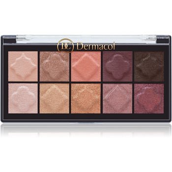 Dermacol Matt & Pearl paleta očních stínů odstín 01 7 g