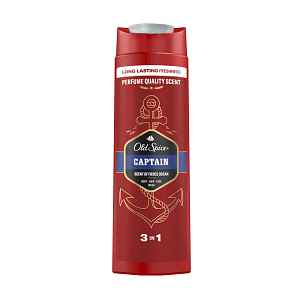 Old Spice Captain Pánský sprchový gel 3v1 400 ml