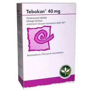 Tebokan 40mg tablety 100 ks