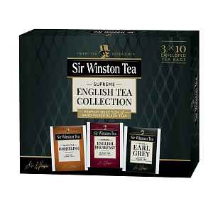 Teekanne Sir Winston English Tea collection box 3x10 sáčků
