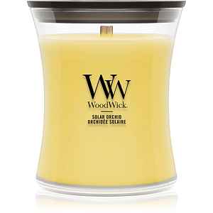 Woodwick Solar Orchid vonná svíčka s dřevěným knotem 275 g