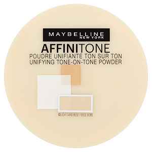 Maybelline Affinitone zmatňující a fixační pudr 03 Light Sand 9g