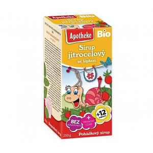 POHÁDKOVÝ SIRUP BIO Jitrocelový se šípkem 250g