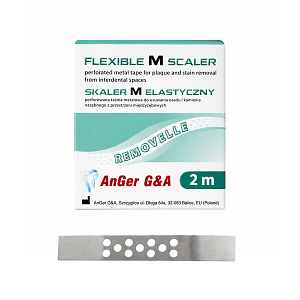 AnGer G&A Smooth Sections Fine 5×0,045 mm flexibilní kovový scaler 2 m