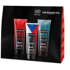 Dermacol Men Agent Mix dárková sada do sprchy pro muže
