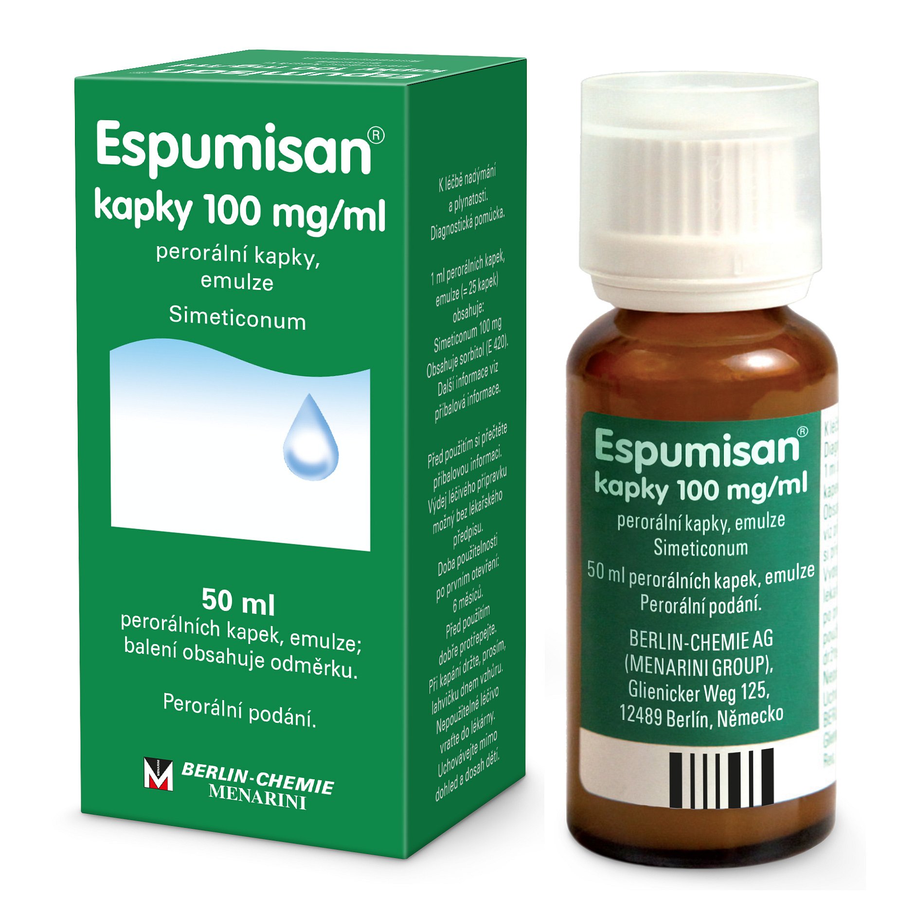 Espumisan kapky 100mg/ml 50ml