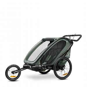 Hauck Bike N Walk Duo cyklovozík 3v1 dark green